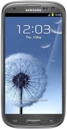 Смартфон Samsung Galaxy S3 GT-I9300 16Gb Titanium grey - Жуковский